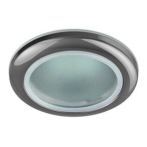 Светильник WR1 CH ЭРА влагозащищенный MR16,12V/220V, 50W  хром (5/100/2100)