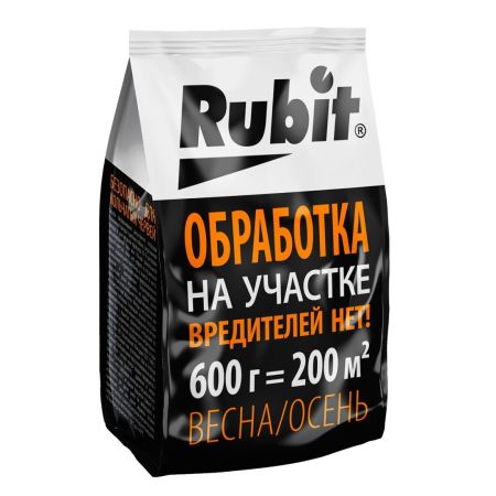 Рубит гранулы 600г. для обработки участка от вредителей Рофатокс (20)