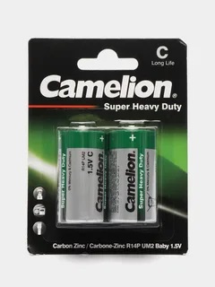 Camelion  R20  BL-2 (R20P-BP2G, батарейка,1.5В)  (2 !!!/12/144)