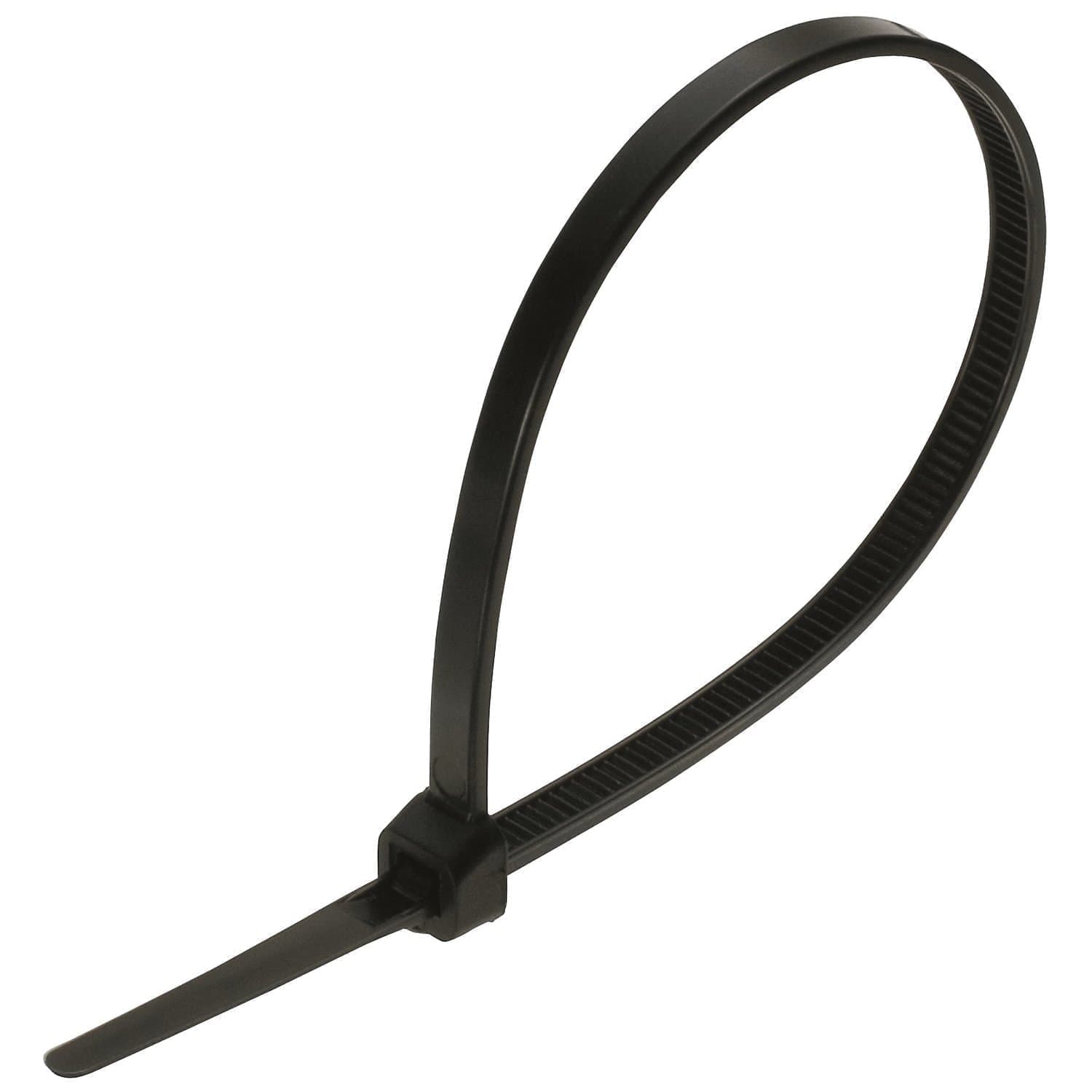 4,8х350мм Хомут нейлоновый GNC-48-350-B, Черный, (100шт.) General (1/100)