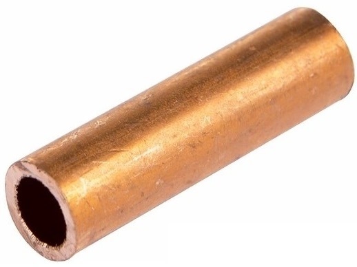 Гильза медная ГМ 10-5 (10мм² - Ø5мм) REXANT, 07-5354-1 (упак. 5 шт!!) (5/500)
