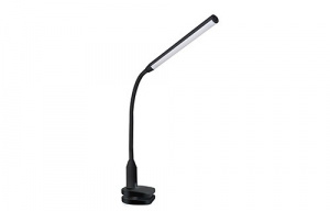 Свет-к настол. LED Camelion KD-793  C02 чёрный (6 Вт,зажим-струбцина,230В,сенс.вкл-е,4 ур.ярк,4000К) (1/12)