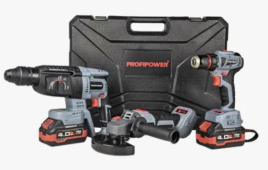 АККУМУЛЯТОРНЫЙ БЕСЩЕТОЧНЫЙ НАБОР 3В1 PROFIPOWER PROFISET-3E18